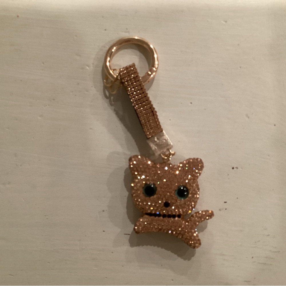 Cat Gem Keychain